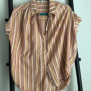 Madewell Desert Stripe Blouse